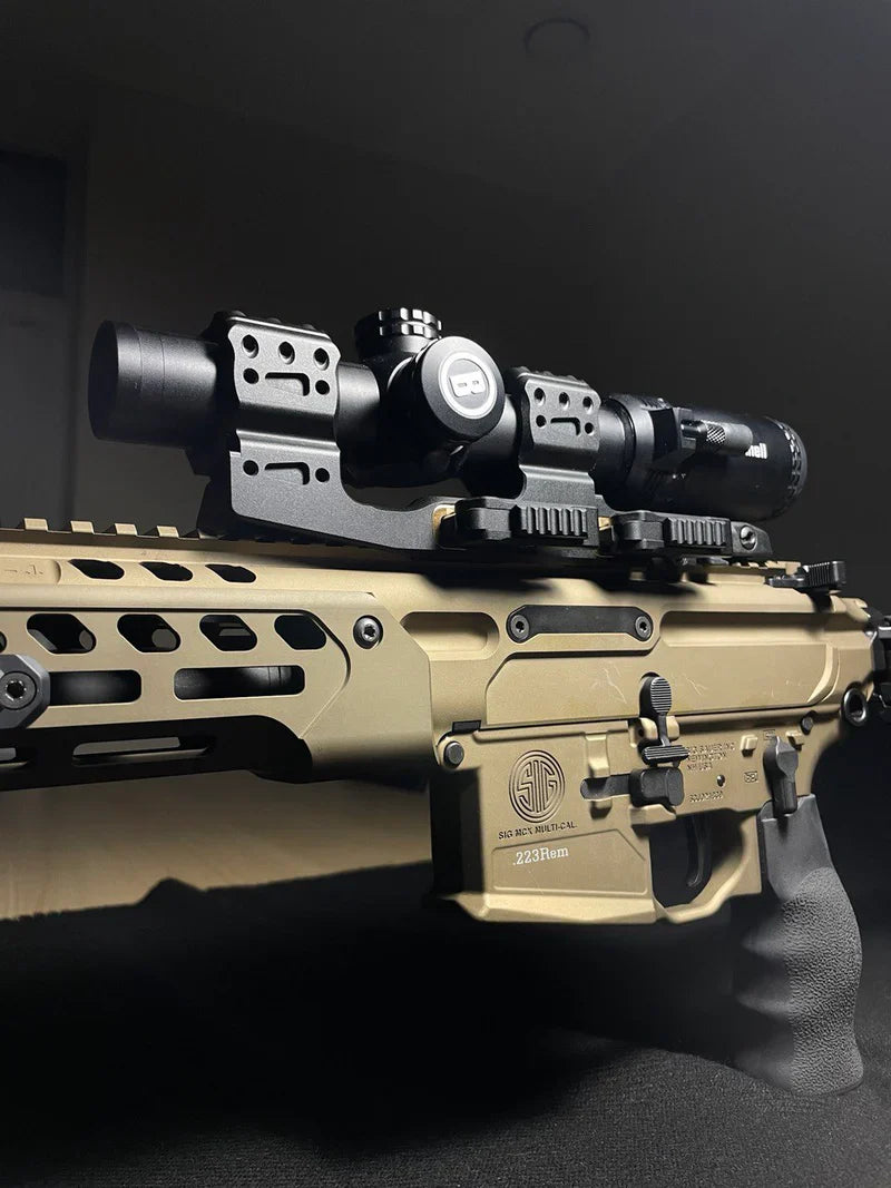 34 mm távcsőszerelék cantilever | Picatinny QD Ergo talp