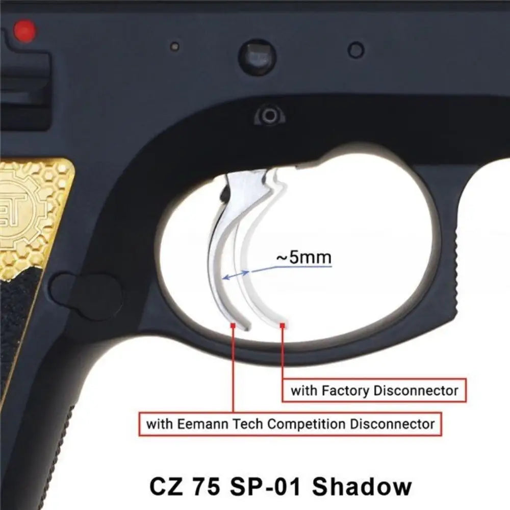 CZ Shadow 2, CZ 75 SP-01 Shadow sárgaréz verseny disconnector