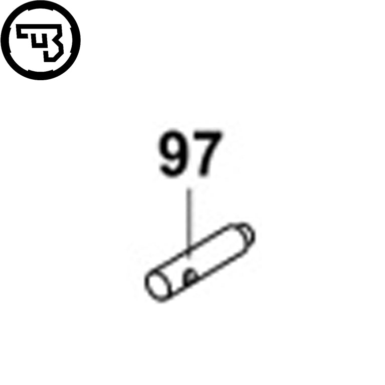 CZ Bren 2 tűzváltó retesz rögzítő csap | alkatrész #97