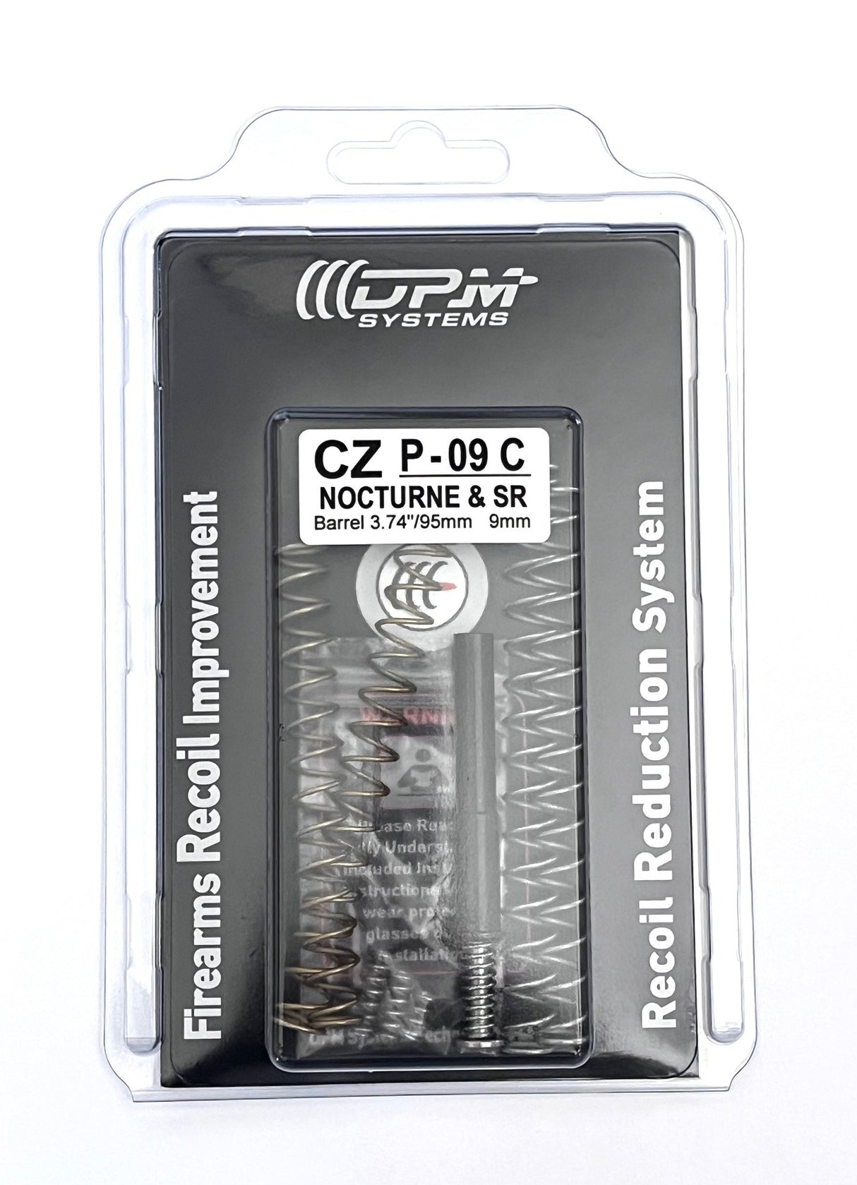 CZ P-09C Nocturne visszarúgáscsökkentő rendszer DPM