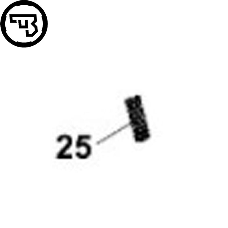 CZ P-10 szétszerelő lemez rugó | alkatrész #25