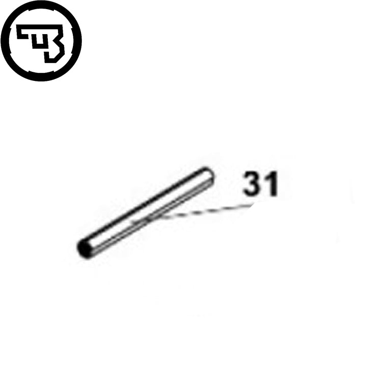 CZ P-10 betét hátsó csavart tű | alkatrész #31