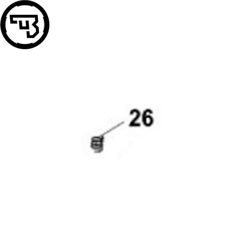 CZ P-10 elsütőbillentyű biztosító rugó | part #26