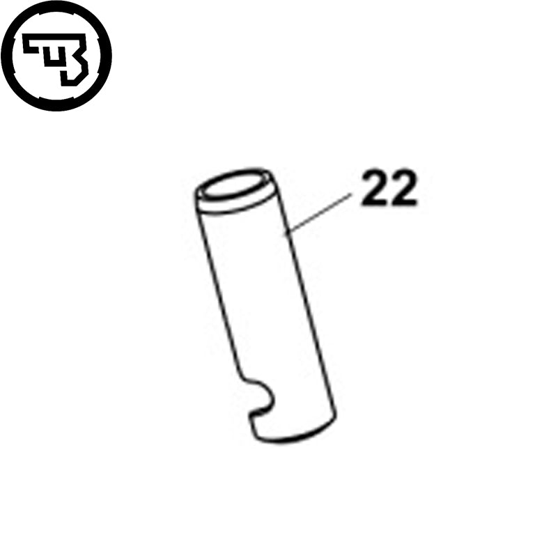 CZ Shadow 2, CZ 75B, CZ 75 SP-01 Shadow főrugódugó | alkatrész #22