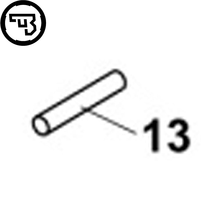 CZ Shadow 2, CZ 75B, CZ 75 SP-01 Shadow elsütőbillentyű tengely | alkatrész #13