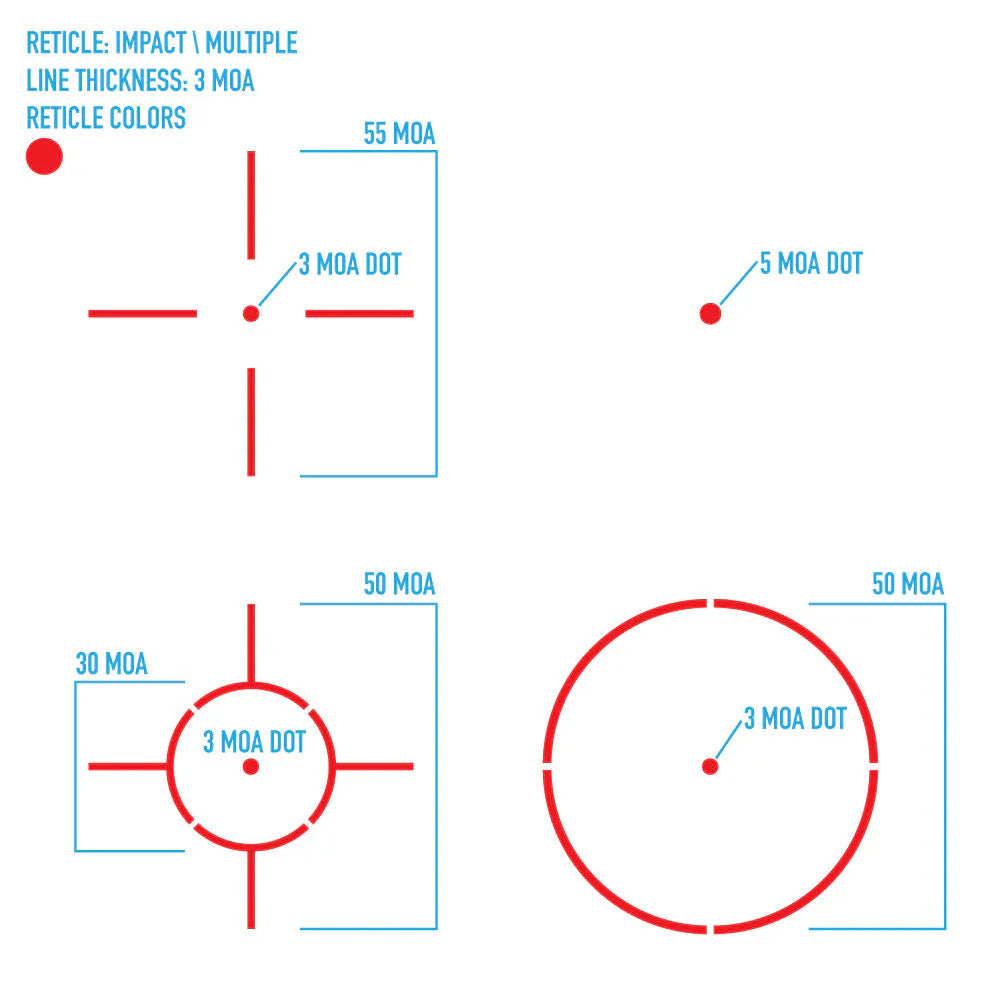 Firefield Impact Reflex irányzék