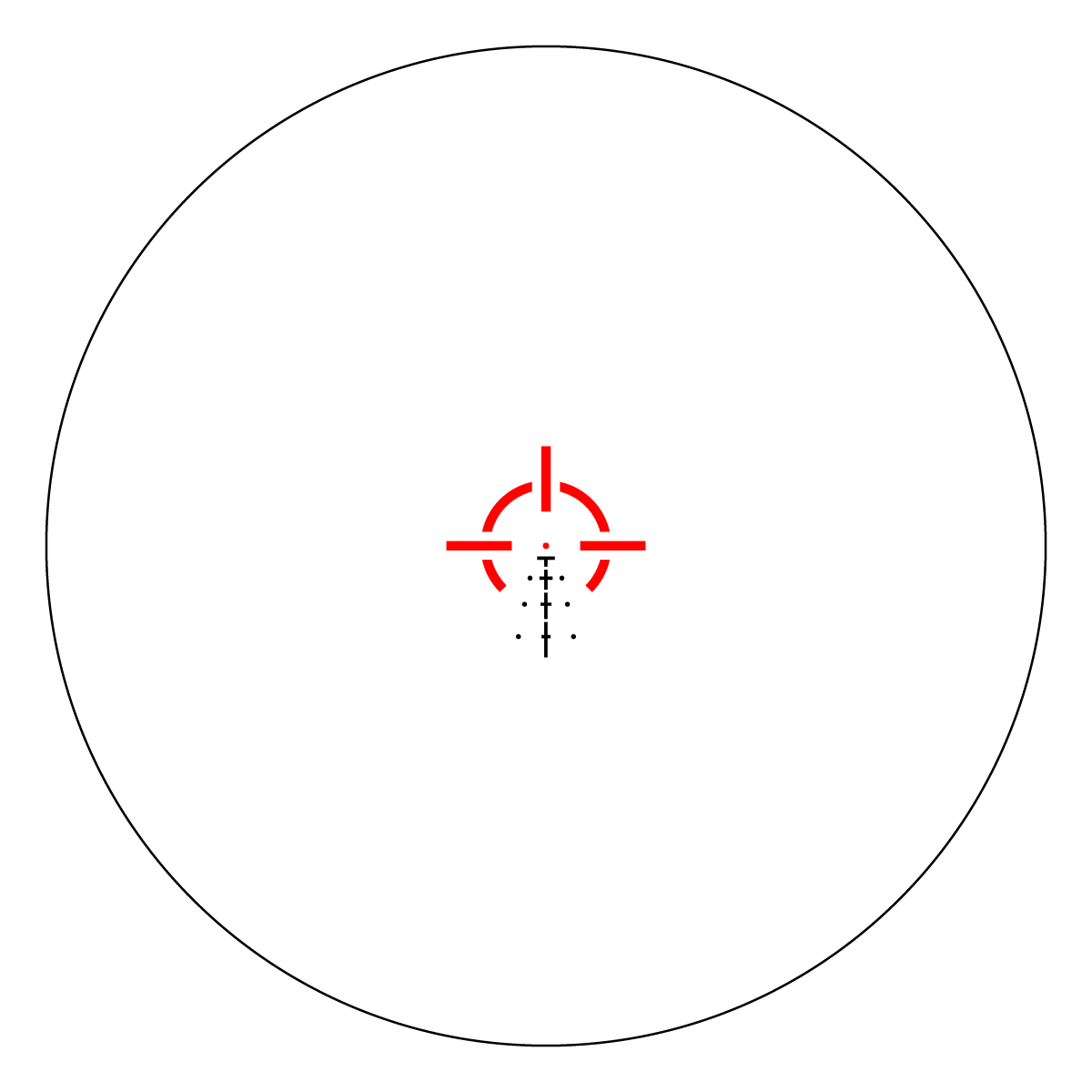 Vector Optics Paragon 3x18 ultra kompakt prizma puska távcső Vector Optics