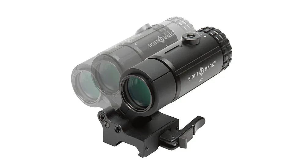 Sightmark T-3 nagyító LQD oldalra billenthető vöröspontos szerelékkel Sightmark