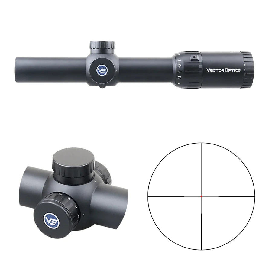 Vector Optics Constantine 1-10x24 Fiber Center Dot távcső