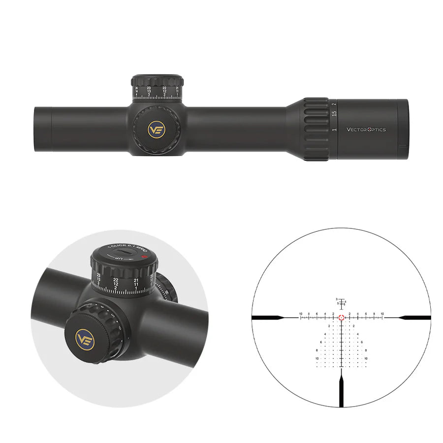 Vector Optics Continental x10 1-10x28 ED RAR-C céltávcső