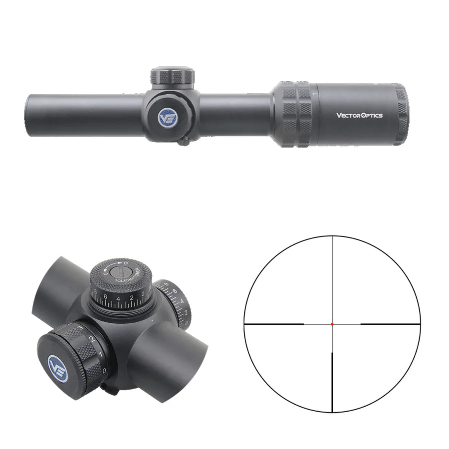 Vector Optics Grizzly 1-4x24 vadász távcső