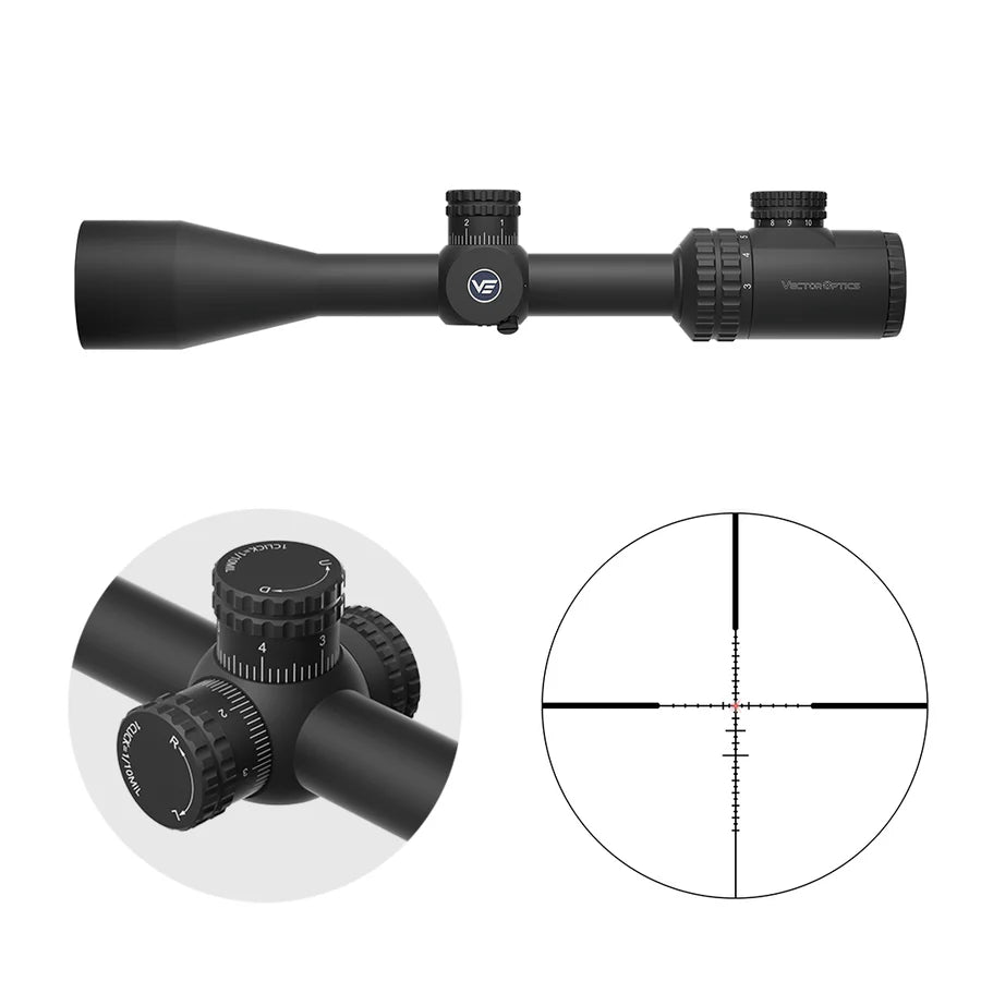 Vector Optics Hugo 3-12x40i szálkeresztes távcső