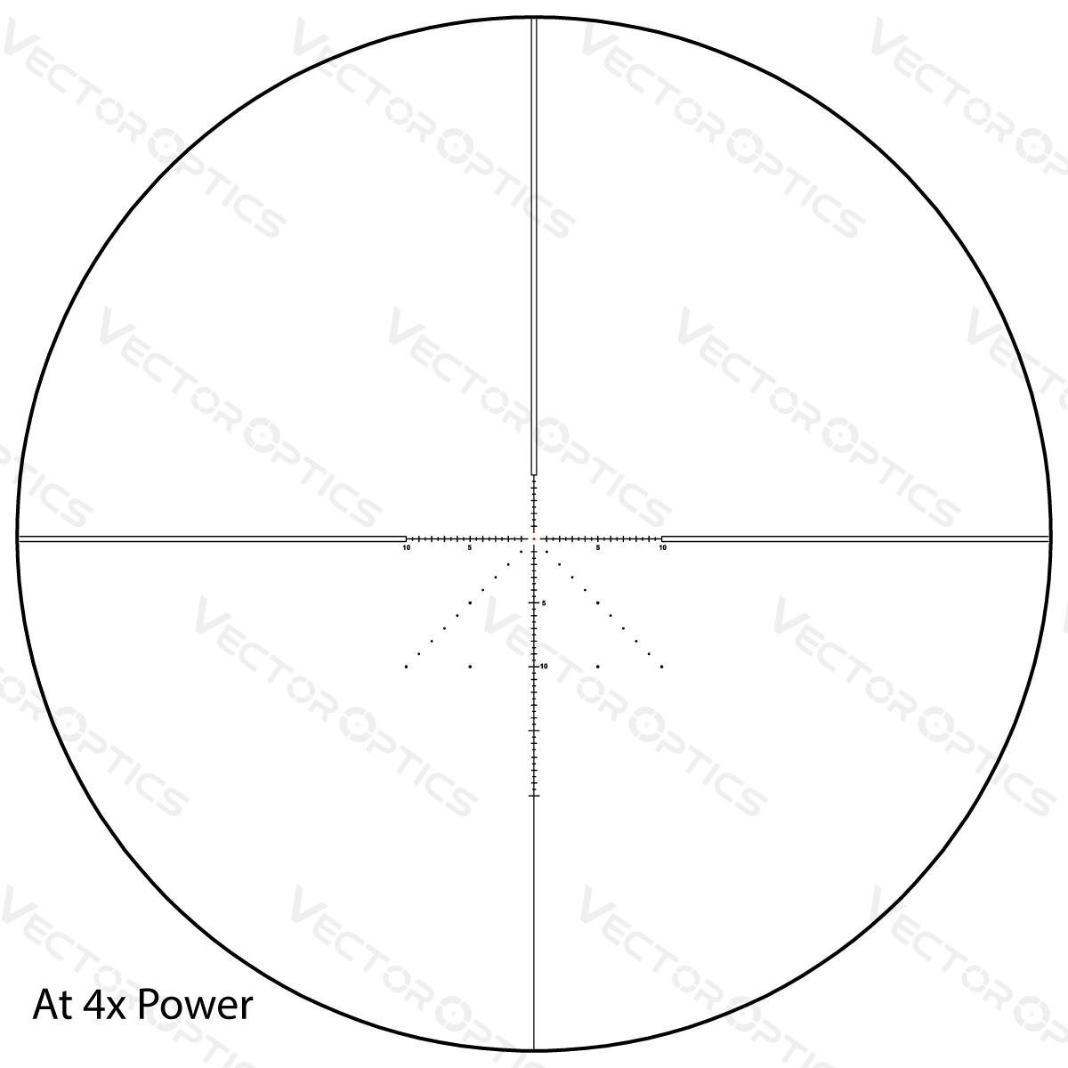 Vector Optics Veyron 4-16x44 IR első gyújtósíkon világítós céltávcső Vector Optics