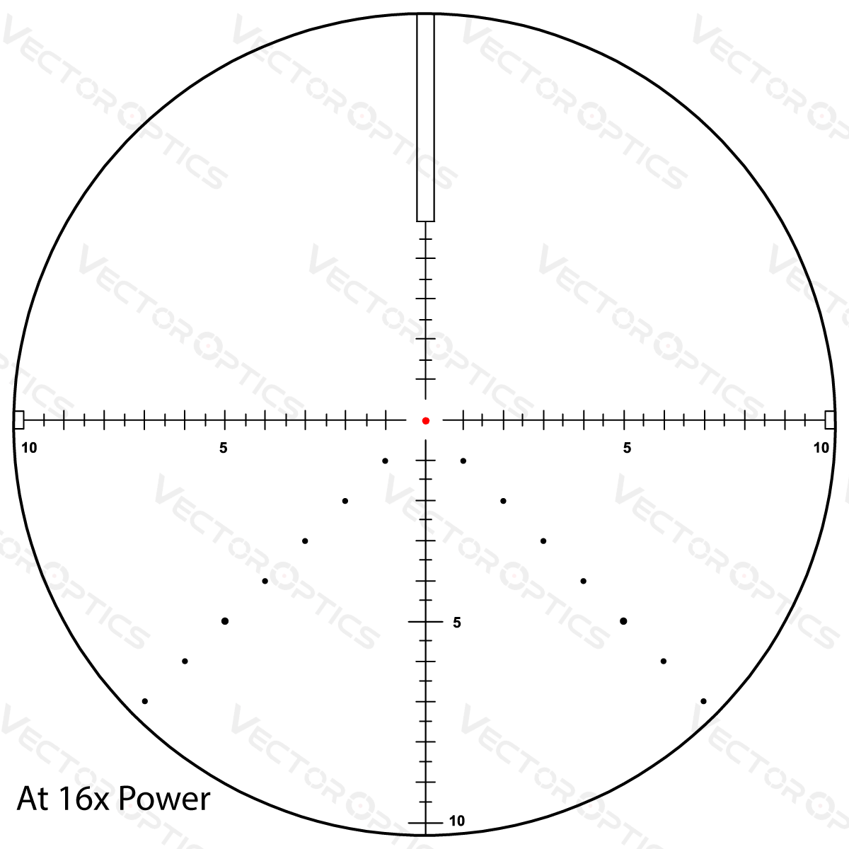 Vector Optics Veyron 4-16x44 IR első gyújtósíkon világítós céltávcső Vector Optics