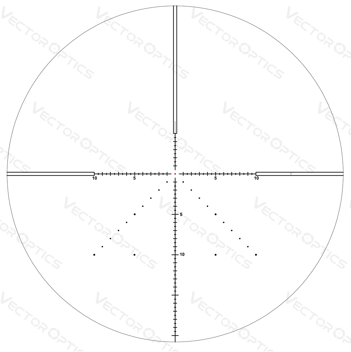 Vector Optics Veyron 4-16x44 IR első gyújtósíkon világítós céltávcső Vector Optics