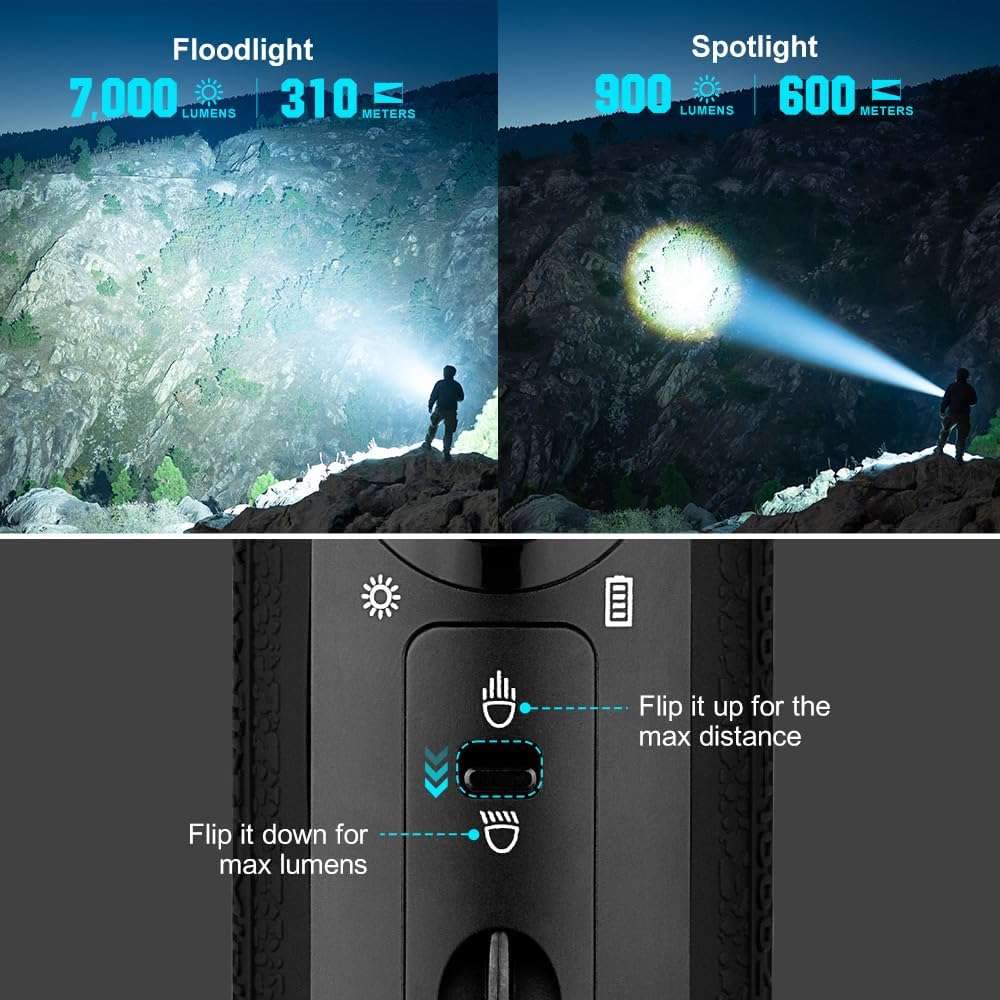 Olight Marauder Mini | többszínű újratölthető lámpa | 7.000 lm
