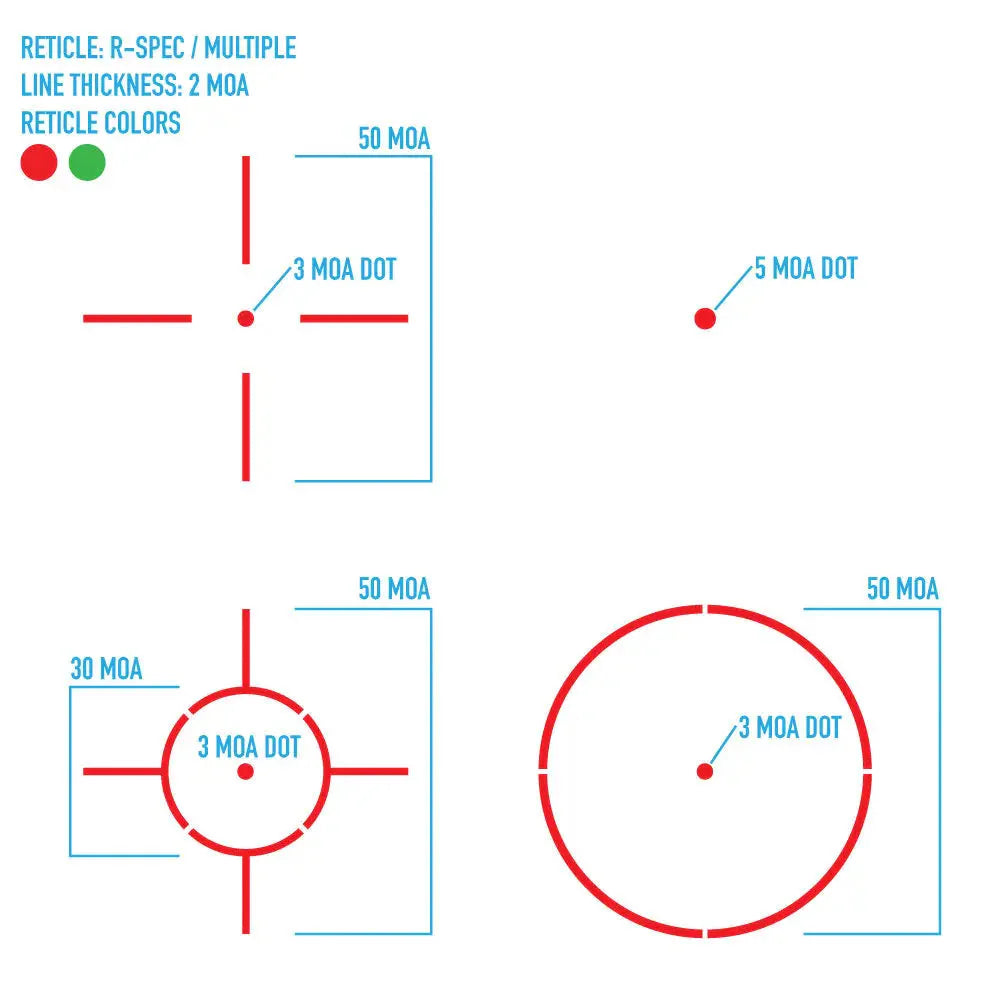 Sightmark Ultra Shot R-Spec Reflex Sight vöröspontos irányzék Sightmark