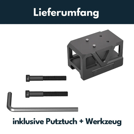 Picatinny vöröspontos szerelék emelővel [32 mm] | C-More RTS footprint 