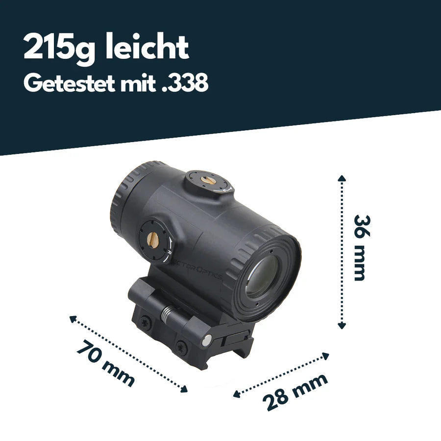 Vector Optics Paragon 3x18 nagyító Micro 