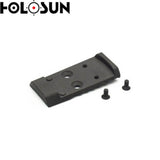 CZ P-10 Optics Ready adapterlemez | Holosun K-series footprint Holosun