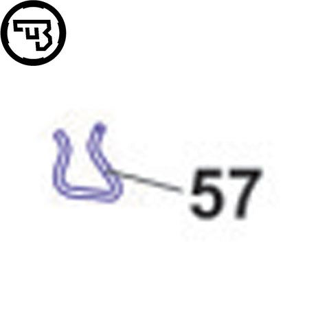 CZ 457 biztosító rugó | part #57