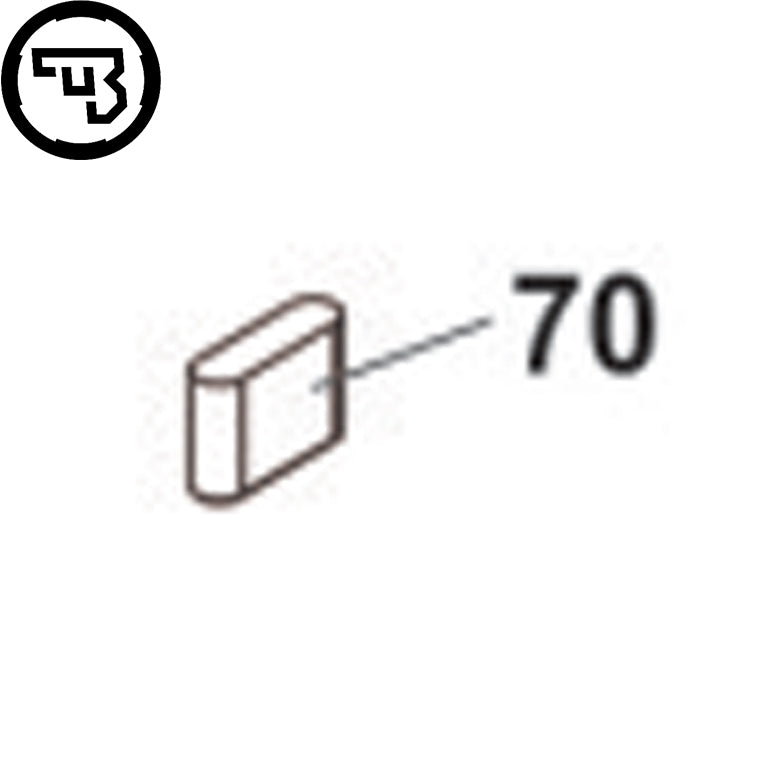 CZ 457 tus betét | part #70