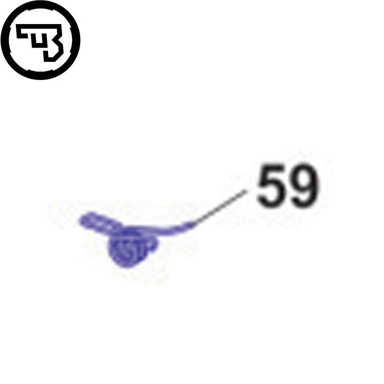 CZ 457 elsütőbillentyű rúd rugó | part #59