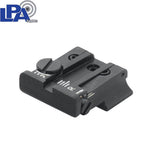 CZ 75B, CZ P-01, CZ 75 SP-01 állítható hátsó irányzék LPA