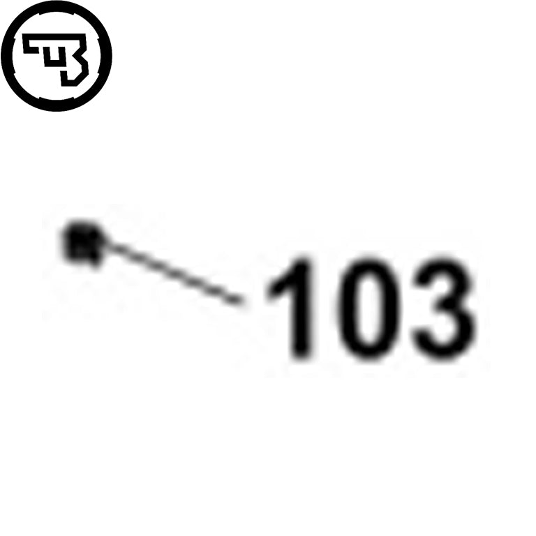 CZ Bren 2 gázcső retesz rugó | alkatrész #103
