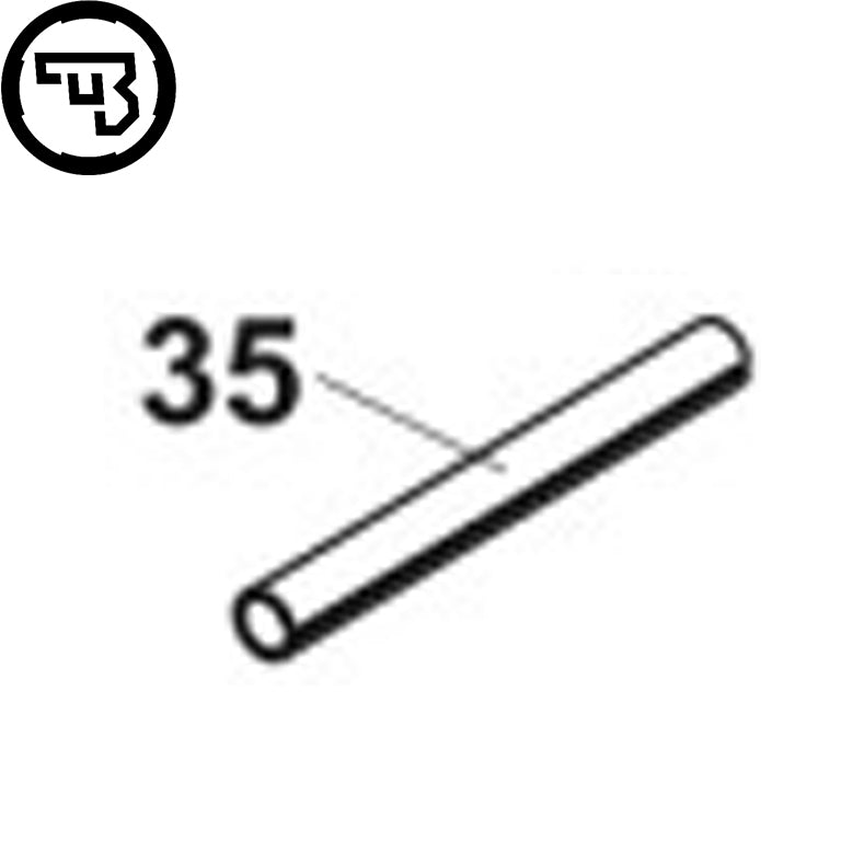 CZ P-07, CZ P-09 betét első csap | alkatrész #35