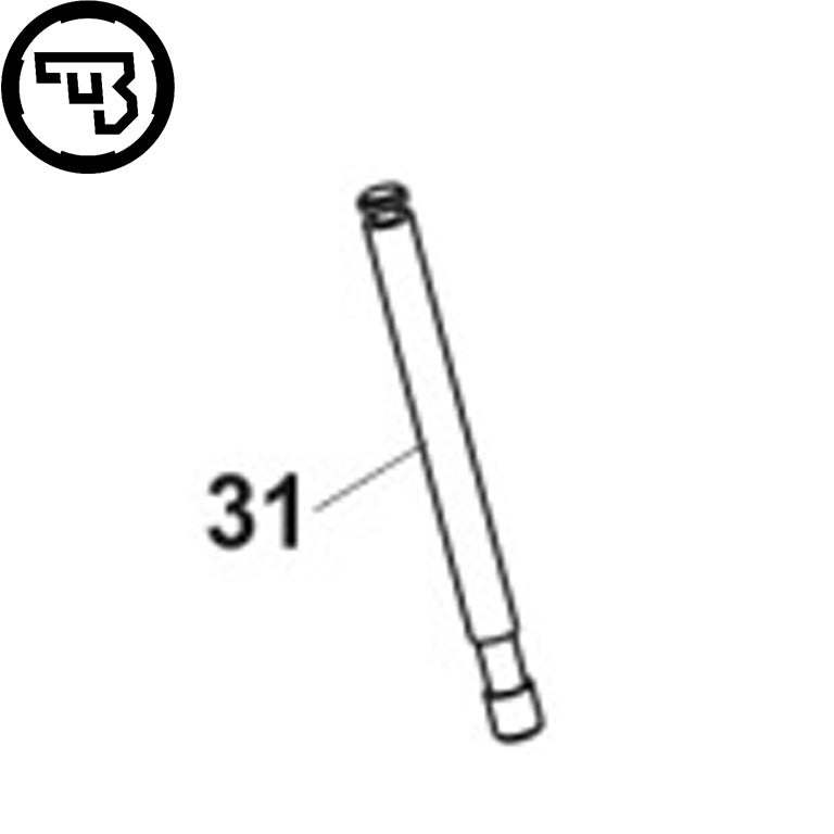 CZ P-07, CZ P-09 tár kioldó csap | alkatrész #31