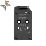 CZ Shadow 2 Optics Ready adapterlemez | Vortex Venom footprint Evo Arms