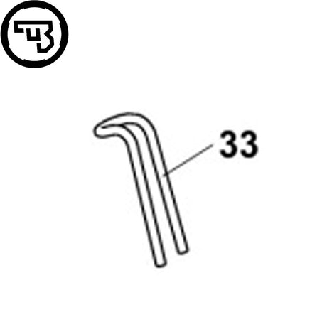 CZ Shadow 2, CZ 75B, CZ 75 SP-01 Shadow tár kioldó rugó | part #33