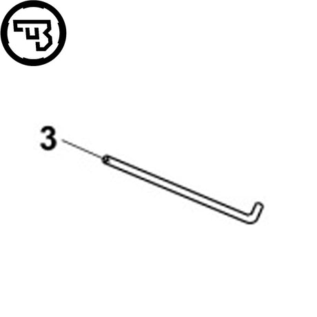 CZ Shadow 2, CZ 75B, CZ 75 SP-01 Shadow szánakasztó rugó | alkatrész #3