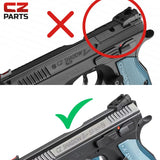 CZ Shadow 2, CZ 75 SP-01 Shadow vöröspontos szerelék | Shield RMSc footprint 