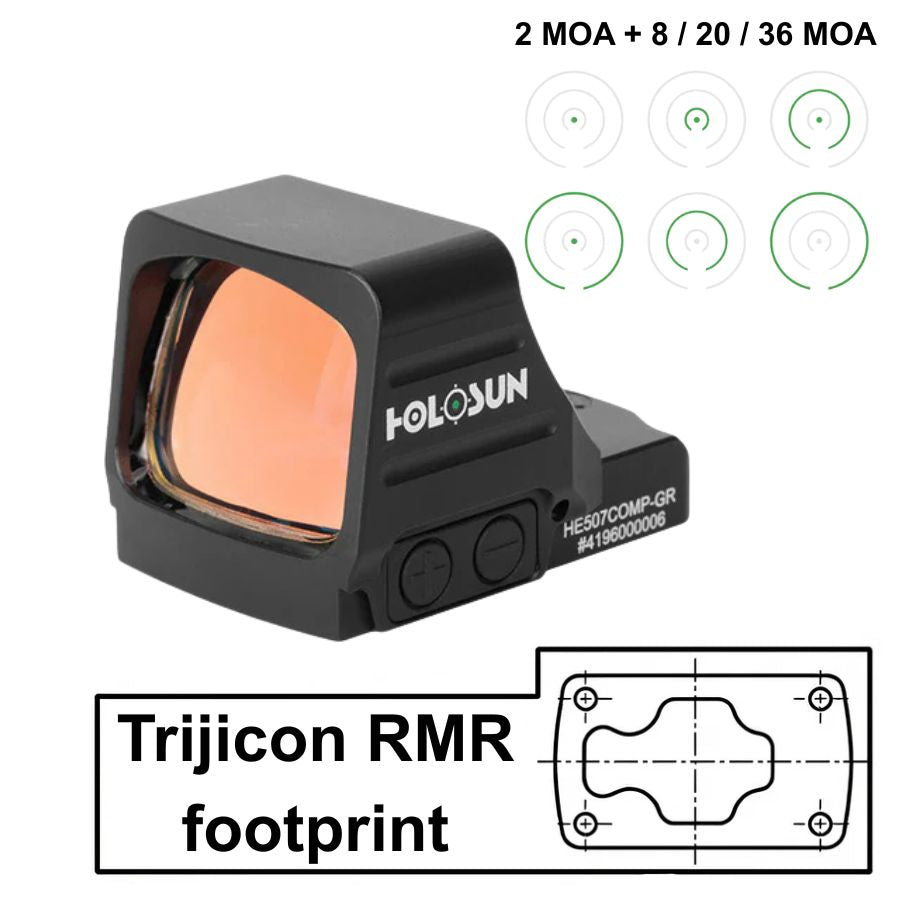Holosun 507Comp zöld