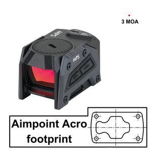 Reflexirányzékok Aimpoint Acro lábnyommal