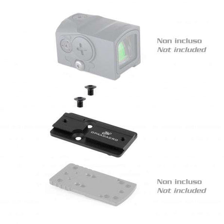 Footprint adapter | Toni System szerelékekről "type A" Aimpoint Acro-ra