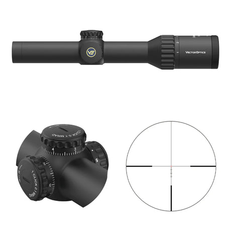 Vector Optics Continental x6 1-6x24 céltávcső