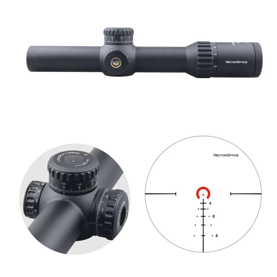 Vector Optics Continental x6 1-6x28FFP céltávcső