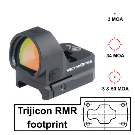 Vector Optics Frenzy 1x22x26 MOS MRS vöröspontos irányzék