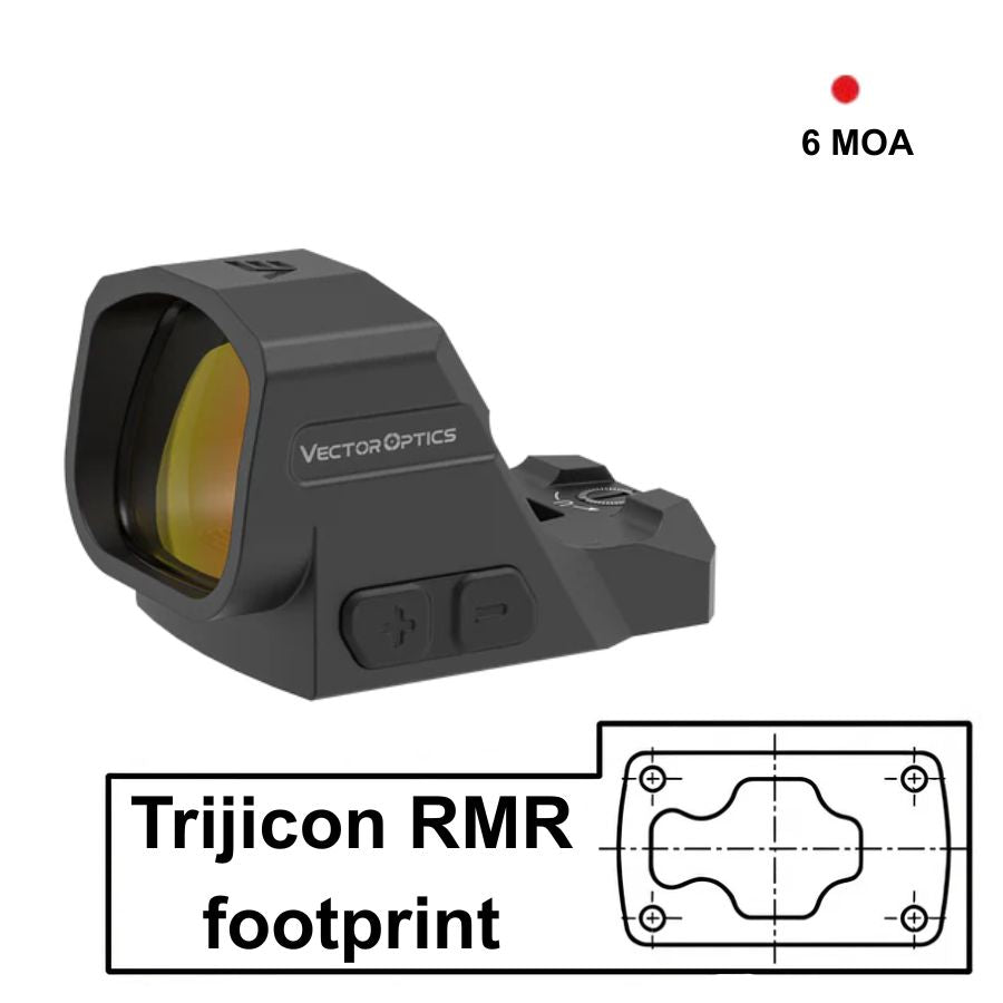Vector Optics Frenzy 1x24x29 GenII 6 MOA vöröspontos irányzék