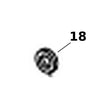 CZ Bren 2 connecting screw washer, 1 pc | part #18