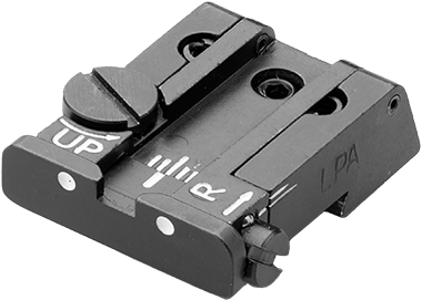 CZ P-10 állítható hátsó irányzék | fehér pontok