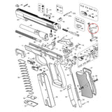 CZ Shadow 2 CZ TS 2 CZ 75B & SP-01 verseny elsütőrúd rugó | -15% erő