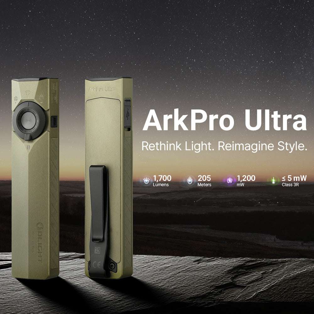 Olight ArkPro Ultra | lapos 4 az 1-ben EDC lámpa | 1.700 lm