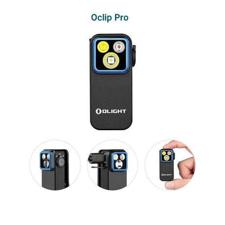 Olight Oclip Pro | többfunkciós csíptethető lámpa | 500 lm
