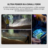 Olight Oclip Ultra | 3 az 1-ben felcsíptethető EDC lámpa | 530 lm