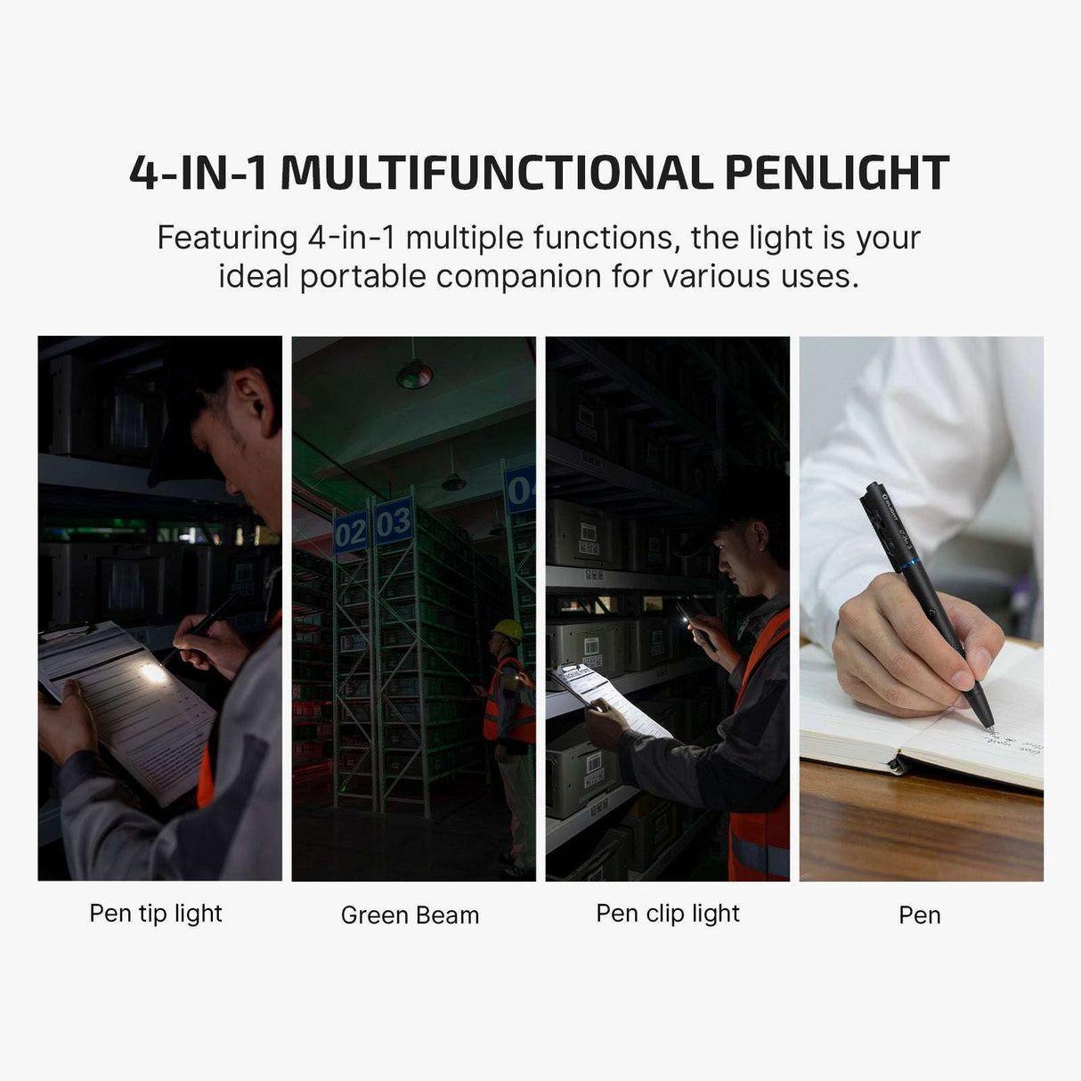 Olight O'Pen 3 | multifunkciós tolllámpa | 120 lm + zöld lézer