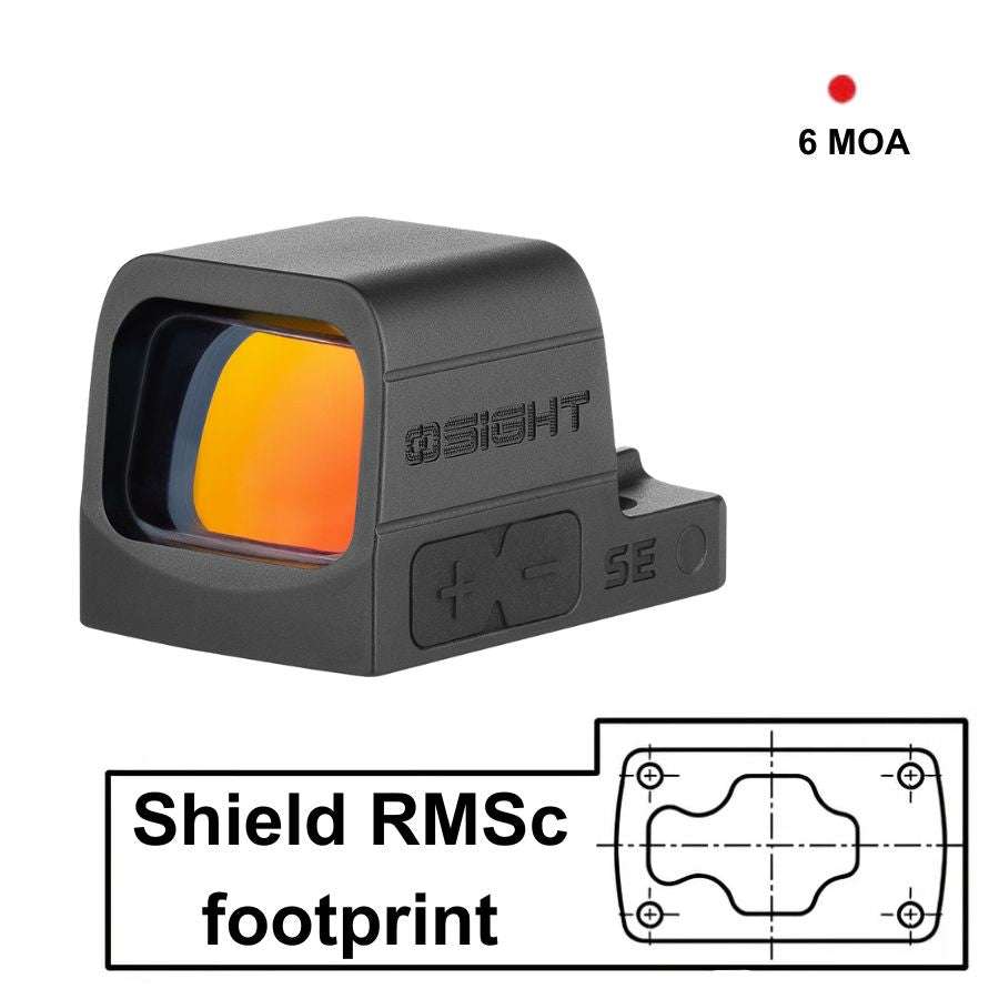 Osight SE [vörös] | 6 MOA